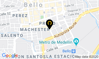 Mapa de Optica Gusmen en Medellín