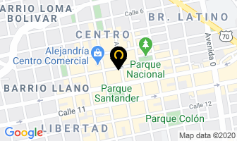 Mapa de Optica Imagén en Cúcuta