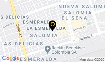 Mapa de Optica Lentisalomia en Cali