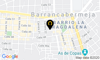 Mapa de Optica Light Vision Center en Barrancabermeja