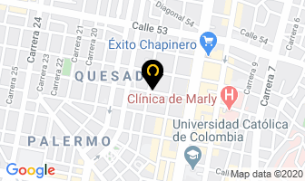 Mapa de Optica Los Cristales en Bogotá D.C