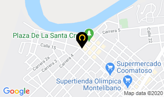 Mapa de Optica Luz en Montelíbano