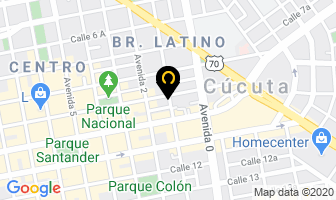 Mapa de Optica Magic Visión en Cúcuta