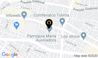 Mapa de Optica Mèdica en Ibagué