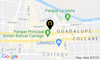 Mapa de Optica Medivision en Cartago