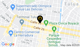 Mapa de Optica Mundial en Tulua