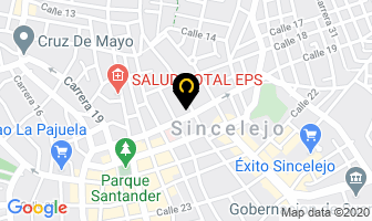 Mapa de Optica New Vision en Sincelejo
