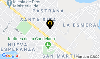 Mapa de Optica Nueva Visión en Magangué
