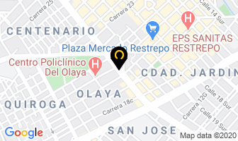 Mapa de Optica Nuevo Milenio Del Sur en Bogotá D.C
