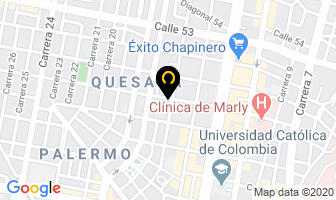 Mapa de Optica Perfecta Y.v. en Bogotá D.C