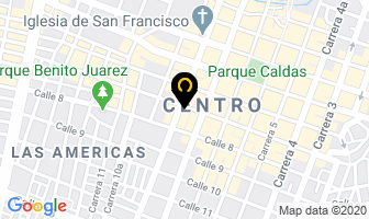 Mapa de Optica Punto Optico en Popayán