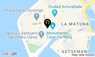 Mapa de Optica Reflejos Ltda. en Cartagena