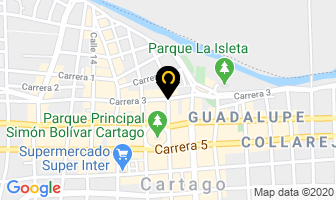 Mapa de Optica Salud Visual Sol Y Luna en Cartago