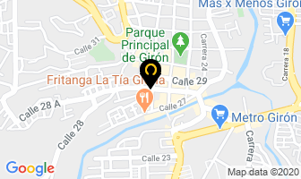Mapa de Optica San Juan en Girón
