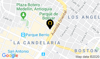 Mapa de Optica Santa Isabel en Medellín