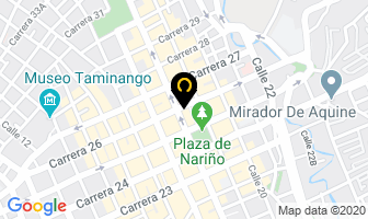 Mapa de Optica Santa María en Pasto
