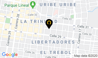 Mapa de Optica Santiago en Palmira