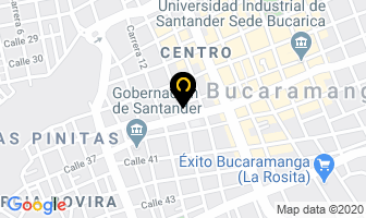 Mapa de Optica Siloe Centro en Bucaramanga