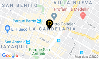 Mapa de Optica Súper Visión en Medellín