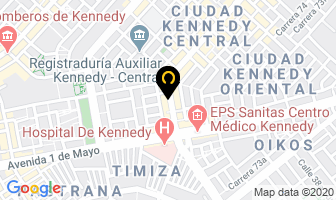 Mapa de Optica Tatiana en Bogotá D.C