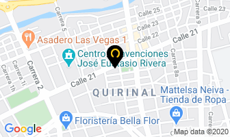 Mapa de Optica Universal en Neiva
