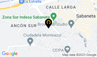 Mapa de Óptica V Más en Sabaneta