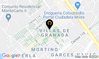 Mapa de Optica Visión Segura en Bogotá D.C