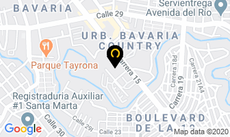 Mapa de Opticas A.b.c. Ltda. en Santa Marta