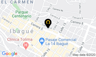 Mapa de Opticas Yampal en Ibagué