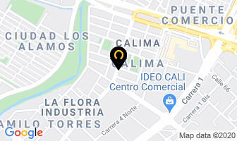 Mapa de Opticenter en Cali