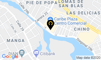 Mapa de Opticentro Internacional Ltda. en Cartagena