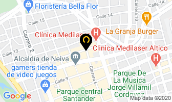 Mapa de Opticlass Sun en Neiva