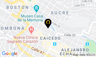 Mapa de Optifrio S.a.s. en Bogotá D.C