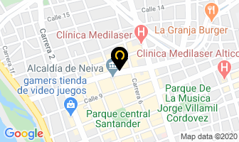Mapa de Optilaser S.a. en Neiva