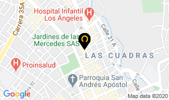 Mapa de Oral Brakets en Pasto