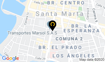 Mapa de Oral Clinic en Santa Marta