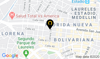 Mapa de Oral Tec en Medellín