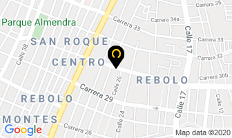 Mapa de Oralden Center en Barranquilla