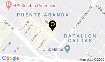 Mapa de Orbelect en Bogotá D.C