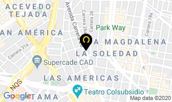 Mapa de Orbita Arquitectura E Ingeniería S.a. en Bogotá D.C