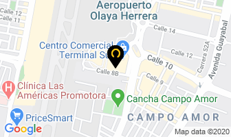 Mapa de Orbitrans S.a. en Medellín