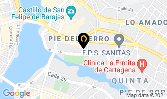 Mapa de Orchy's en Cartagena