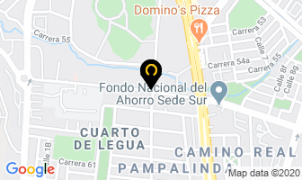 Mapa de Ordoñez Martínez Gustavo en Cali
