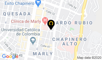Mapa de Ordóñez Olmos Guillermo en Bogotá D.C