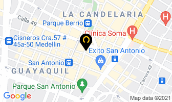 Mapa de Orientese en Medellín