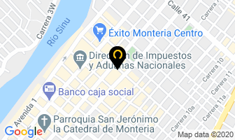 Mapa de Orión Luz en Montería