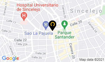 Mapa de Orion Servicios Informaticos en Sincelejo