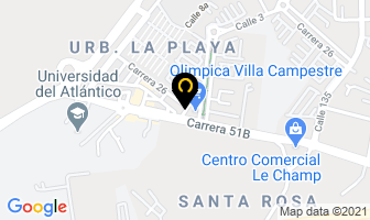 Mapa de Orlandi Valuta en Barranquilla