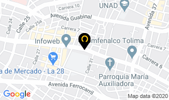 Mapa de Orlando arboleda p en Ibagué