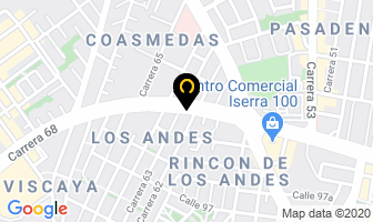 Mapa de Orlando Ramírez Pulido en Bogotá D.C